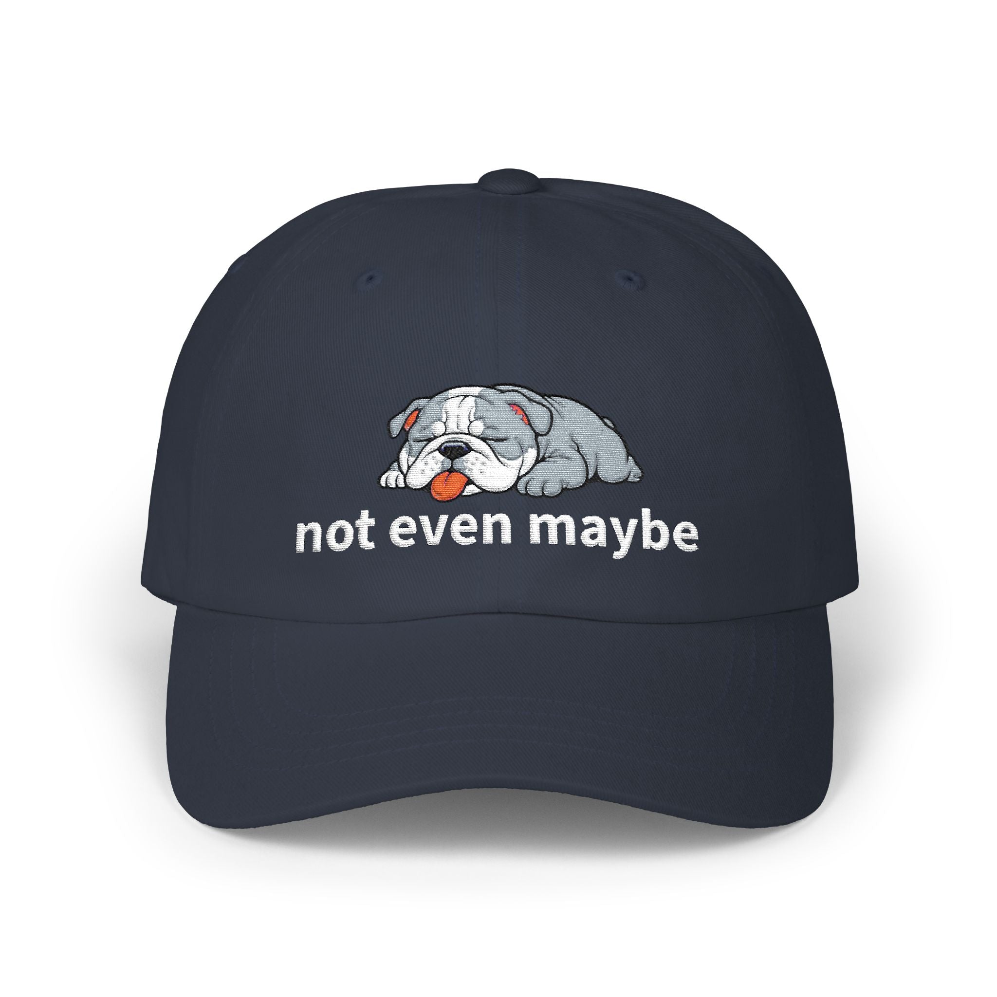 Lucy — not even maybe Embroidered Dad Cap