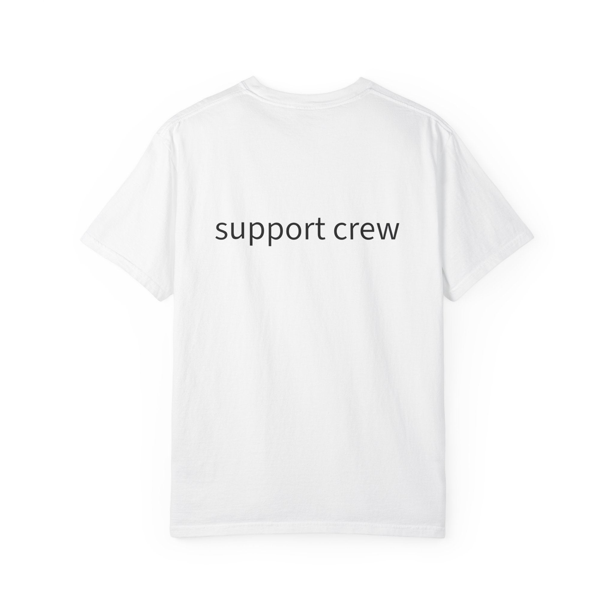 Hank Tee — support crew