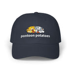 Copy of pontoon potatoes Embroidered Dad Cap