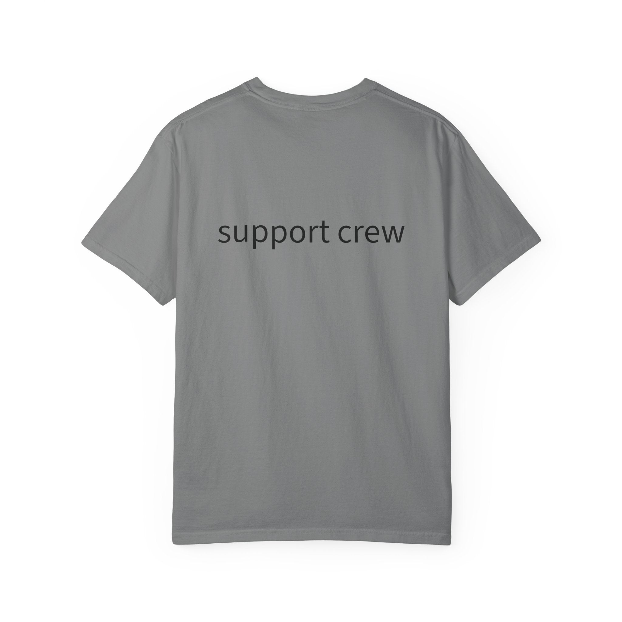 Hank Tee — support crew