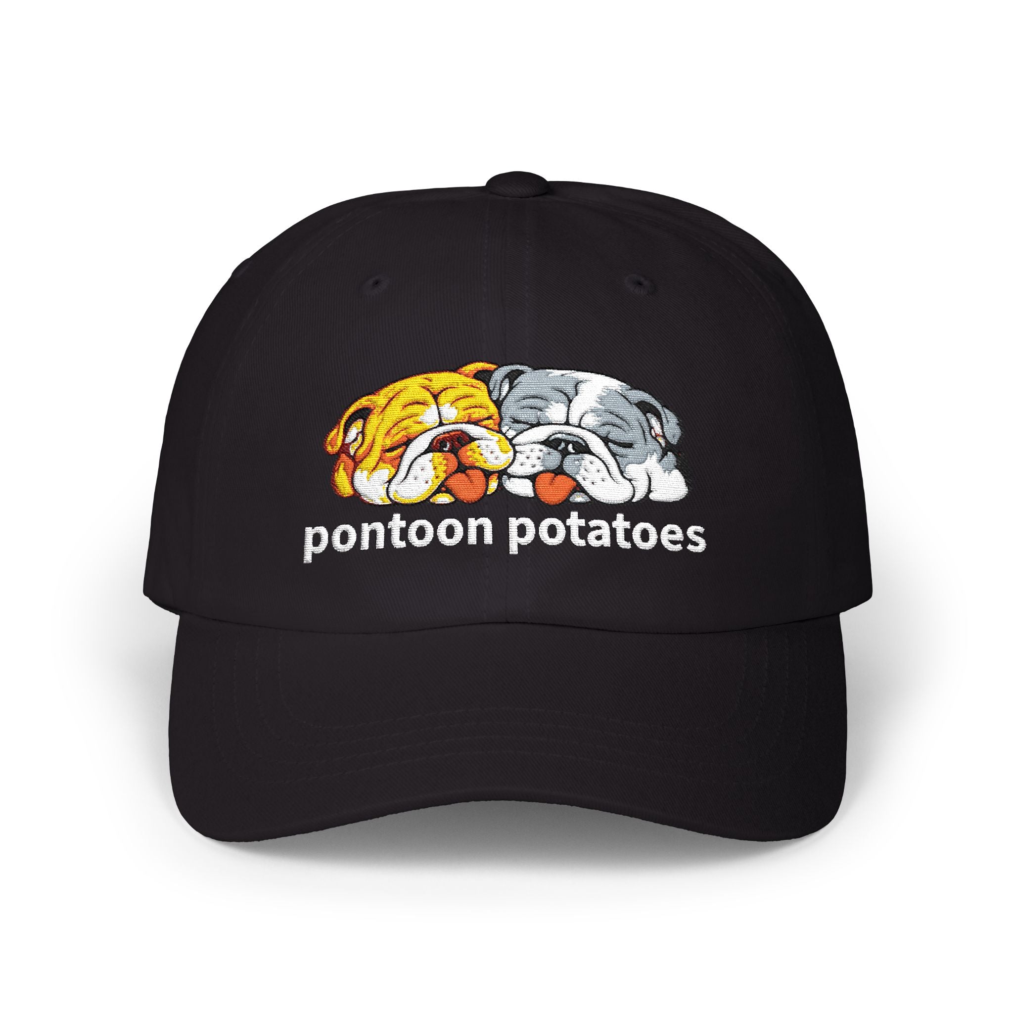 Pontoon Potatoes Embroidered Dad Cap