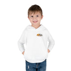 Toddler Hoodie — Cute Rainbow Guinea Pig Chest Print, Soft Pullover Fleece for Babies & Toddlers