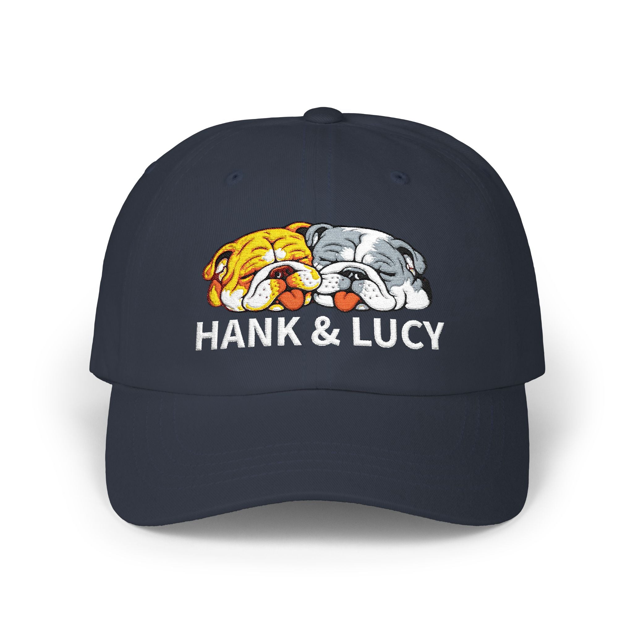 Hank & Lucy Embroidered Dad Cap