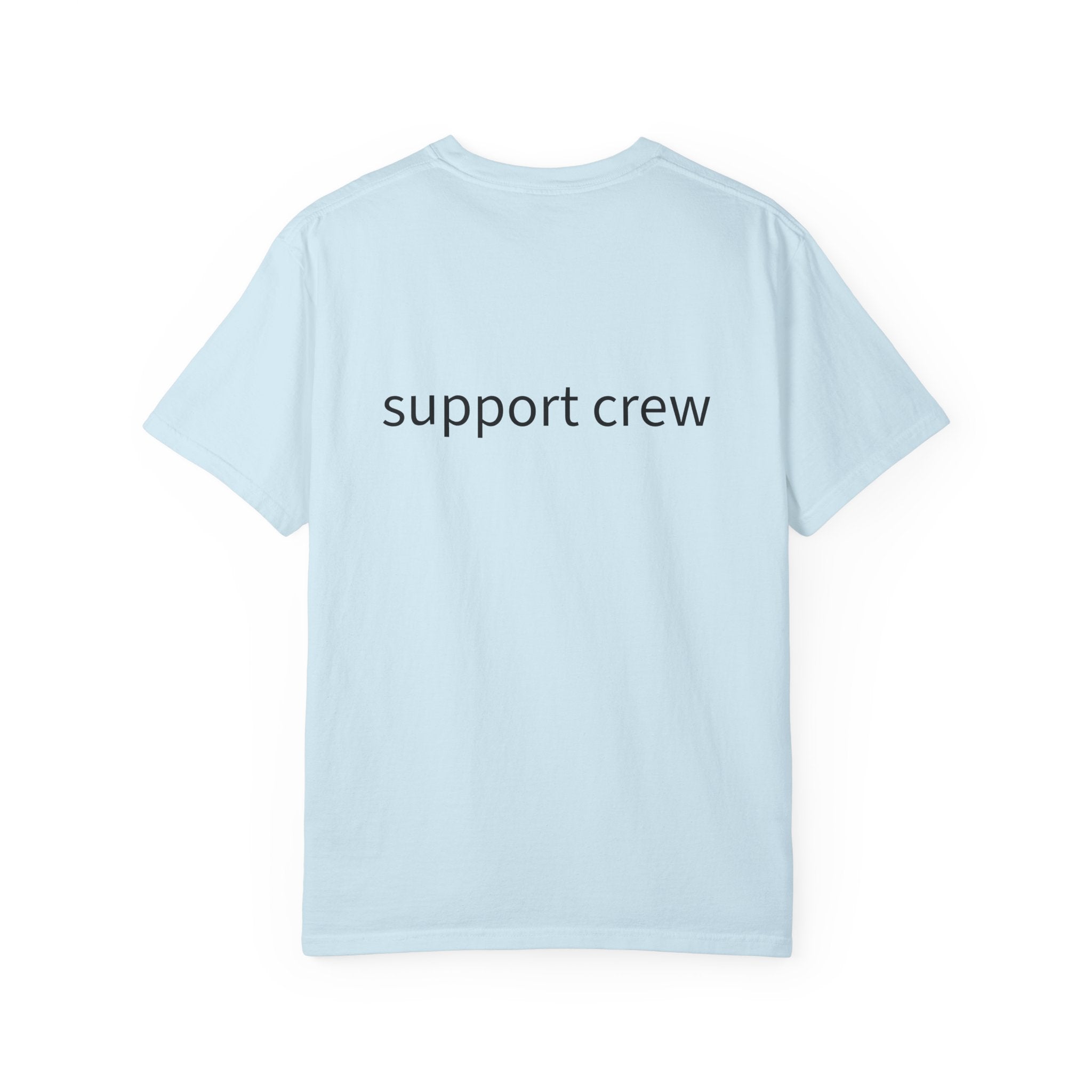 Hank Tee — support crew