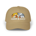 Hank & Lucy Embroidered Dad Cap