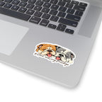 Hank & Lucy Bulldogs - Laptop & Water Bottle Sticker