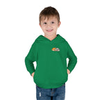Toddler Hoodie — Cute Rainbow Guinea Pig Chest Print, Soft Pullover Fleece for Babies & Toddlers