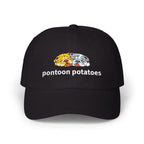 Copy of pontoon potatoes Embroidered Dad Cap