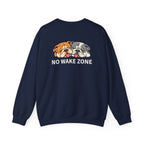 NO WAKE ZONE Crewneck