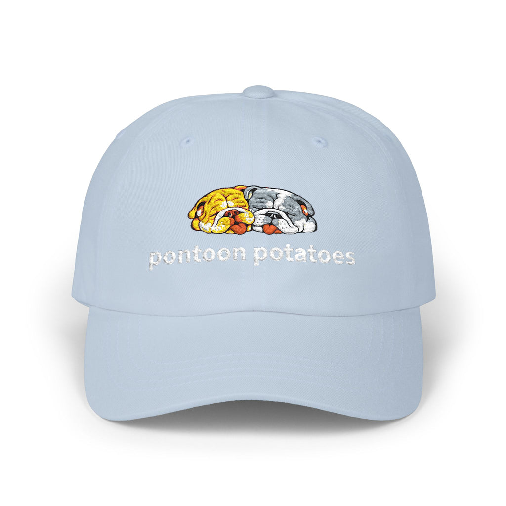 Copy of pontoon potatoes Embroidered Dad Cap