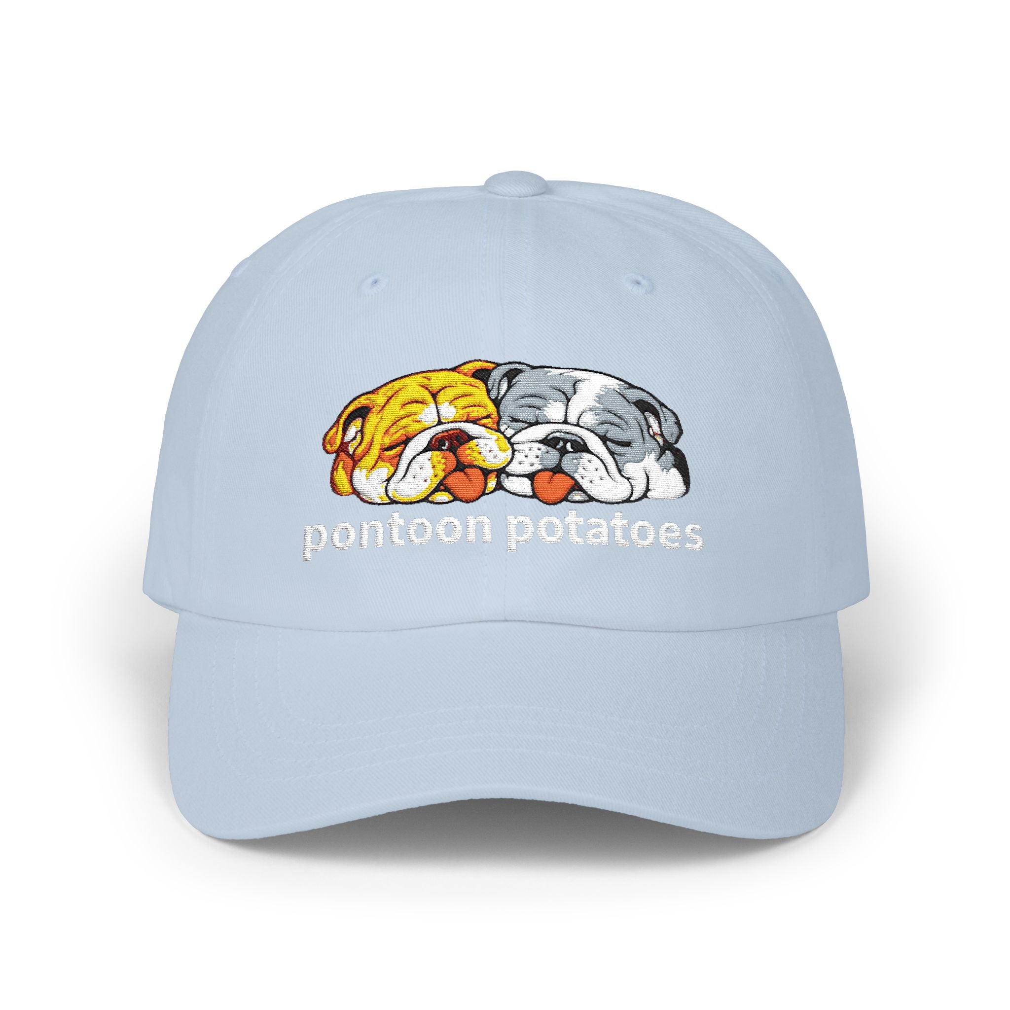Pontoon Potatoes Embroidered Dad Cap
