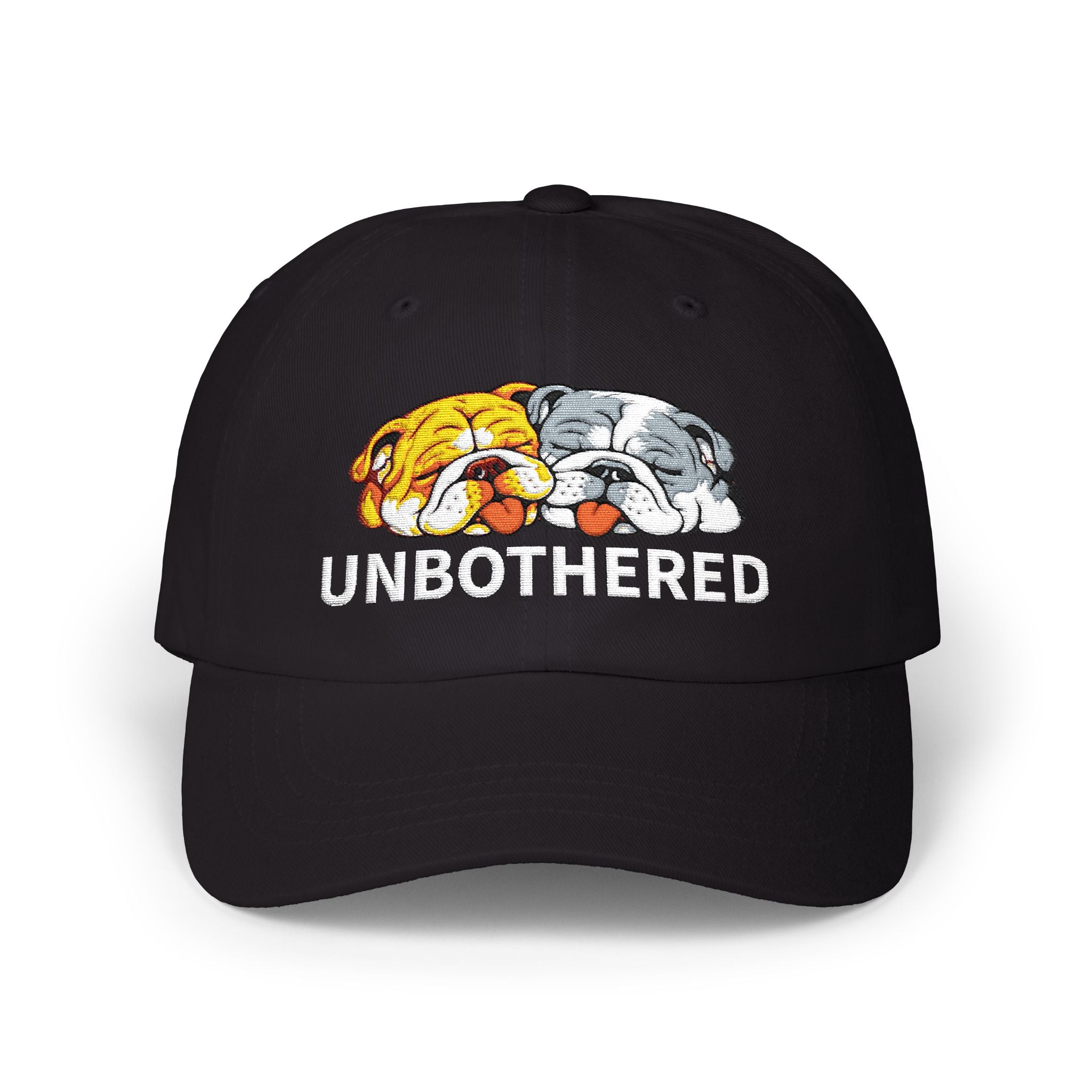 UNBOTHERED Embroidered Dad Cap