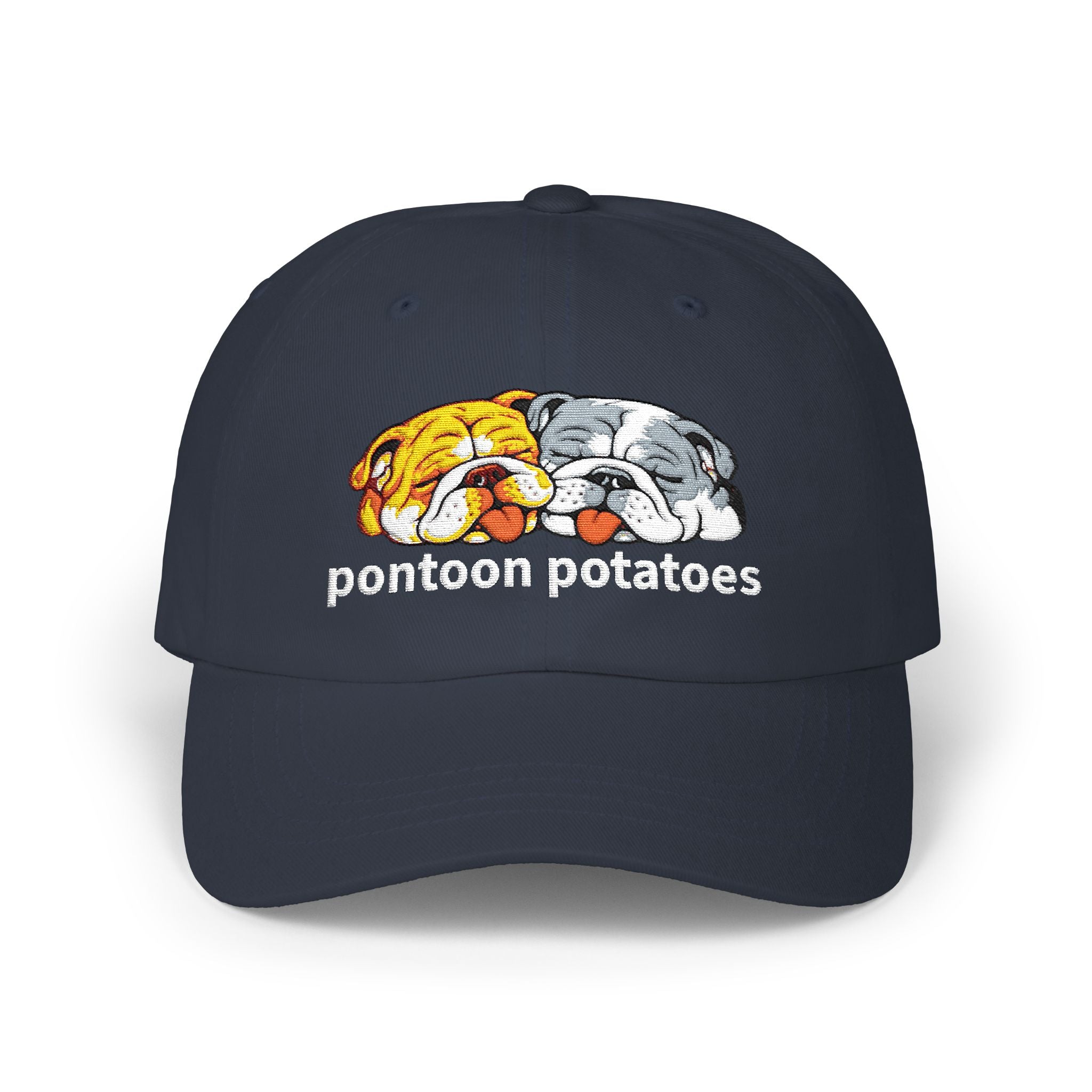 Pontoon Potatoes Embroidered Dad Cap