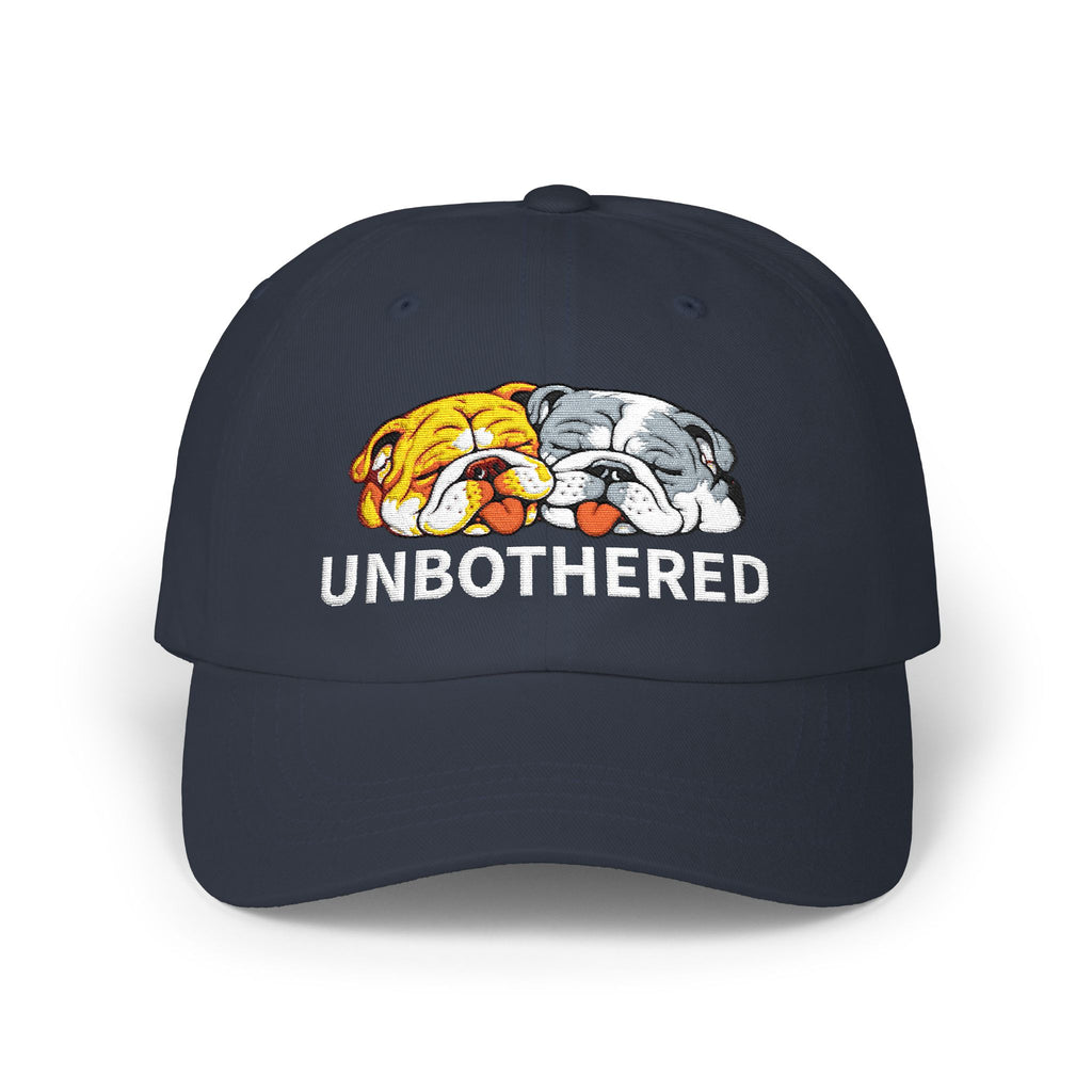 UNBOTHERED Embroidered Dad Cap