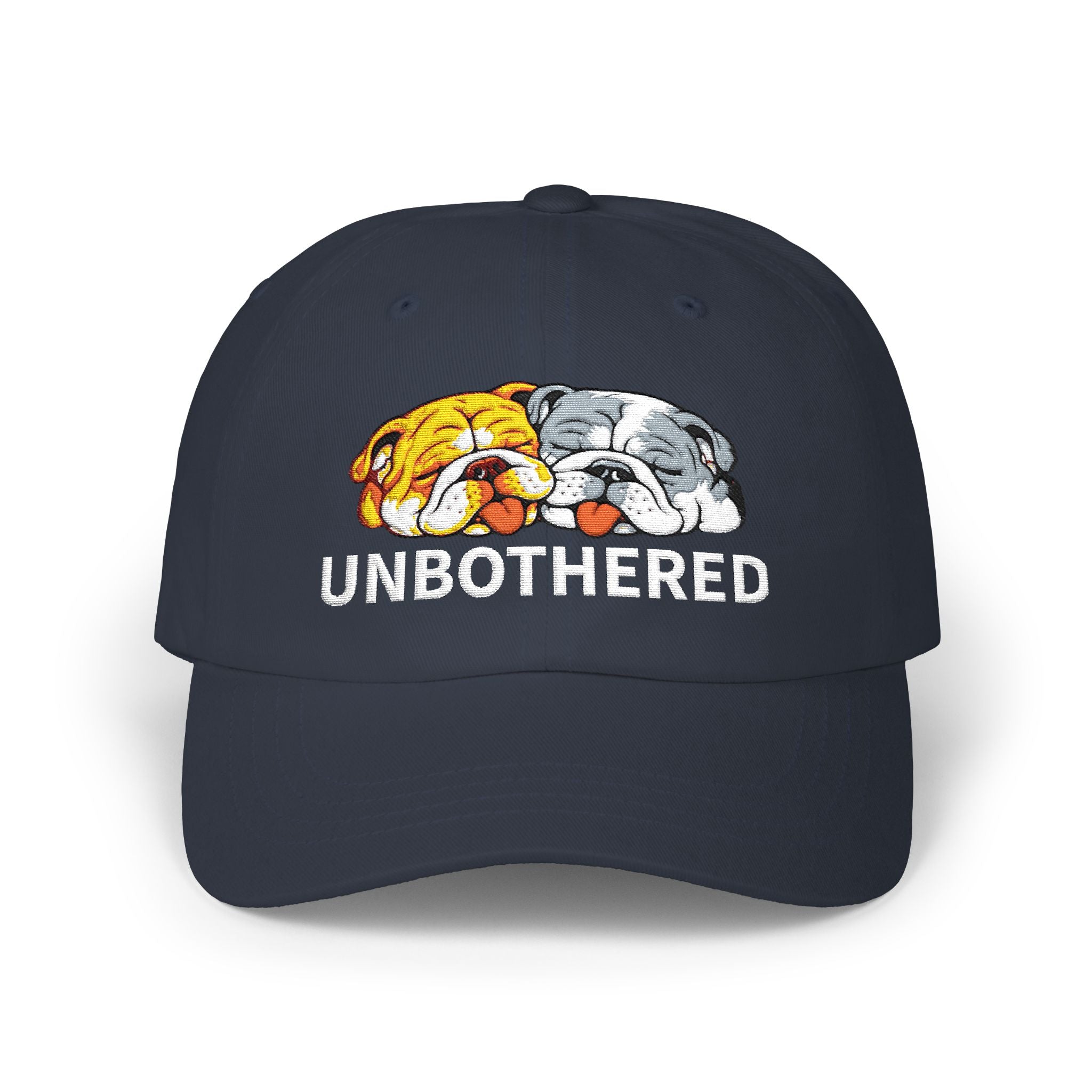 UNBOTHERED Embroidered Dad Cap