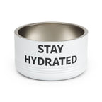 Stay Hydrated Pet Bowl — 18oz Stainless Pet Dish