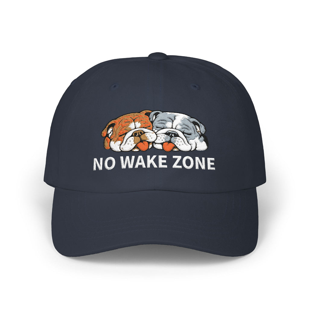 NO WAKE ZONE Embroidered Dad Cap