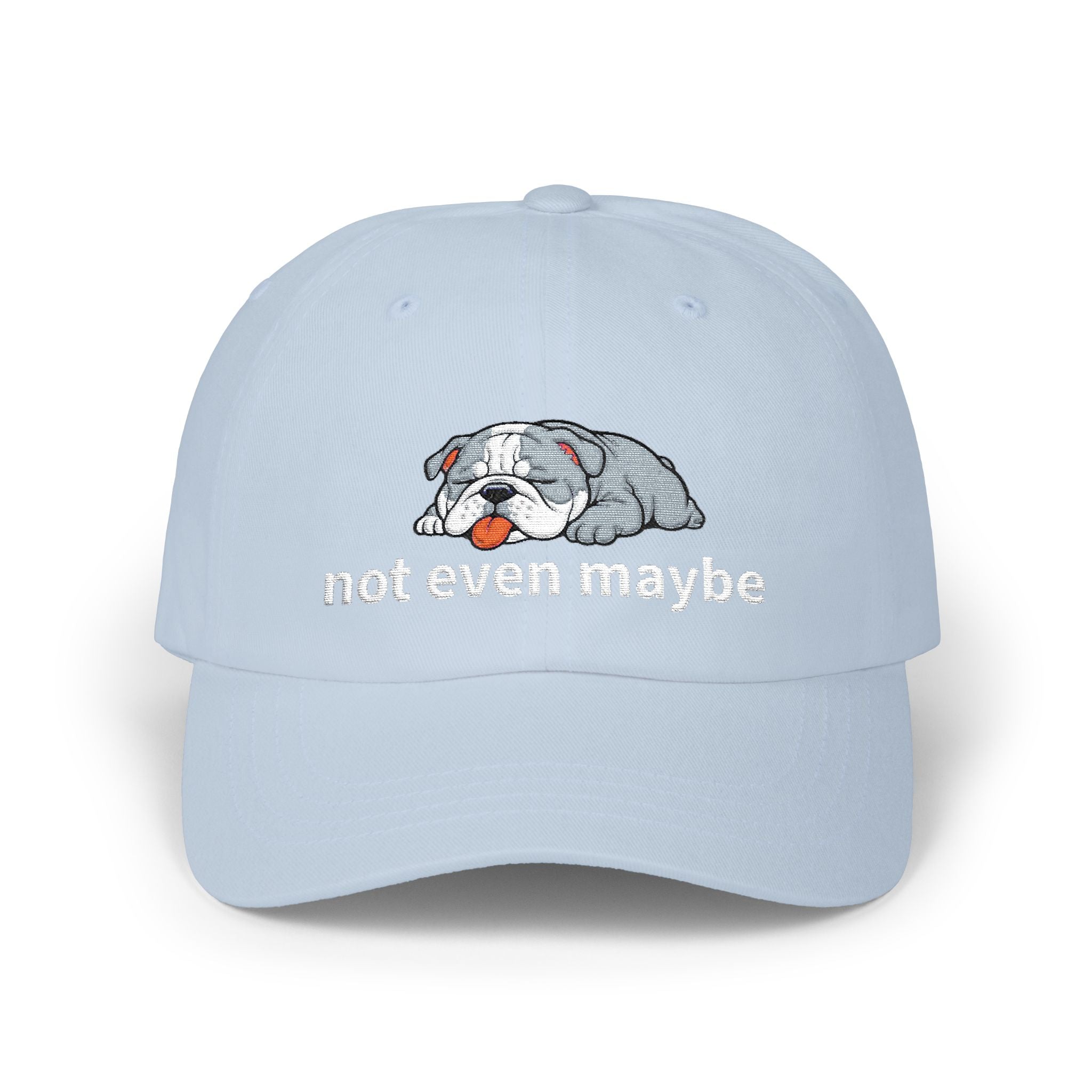Lucy — not even maybe Embroidered Dad Cap
