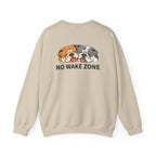 NO WAKE ZONE Crewneck