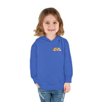 Toddler Hoodie — Cute Rainbow Guinea Pig Chest Print, Soft Pullover Fleece for Babies & Toddlers