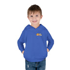 Toddler Hoodie — Cute Rainbow Guinea Pig Chest Print, Soft Pullover Fleece for Babies & Toddlers