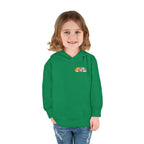 Toddler Hoodie — Cute Rainbow Guinea Pig Chest Print, Soft Pullover Fleece for Babies & Toddlers