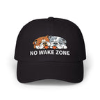 NO WAKE ZONE Embroidered Dad Cap