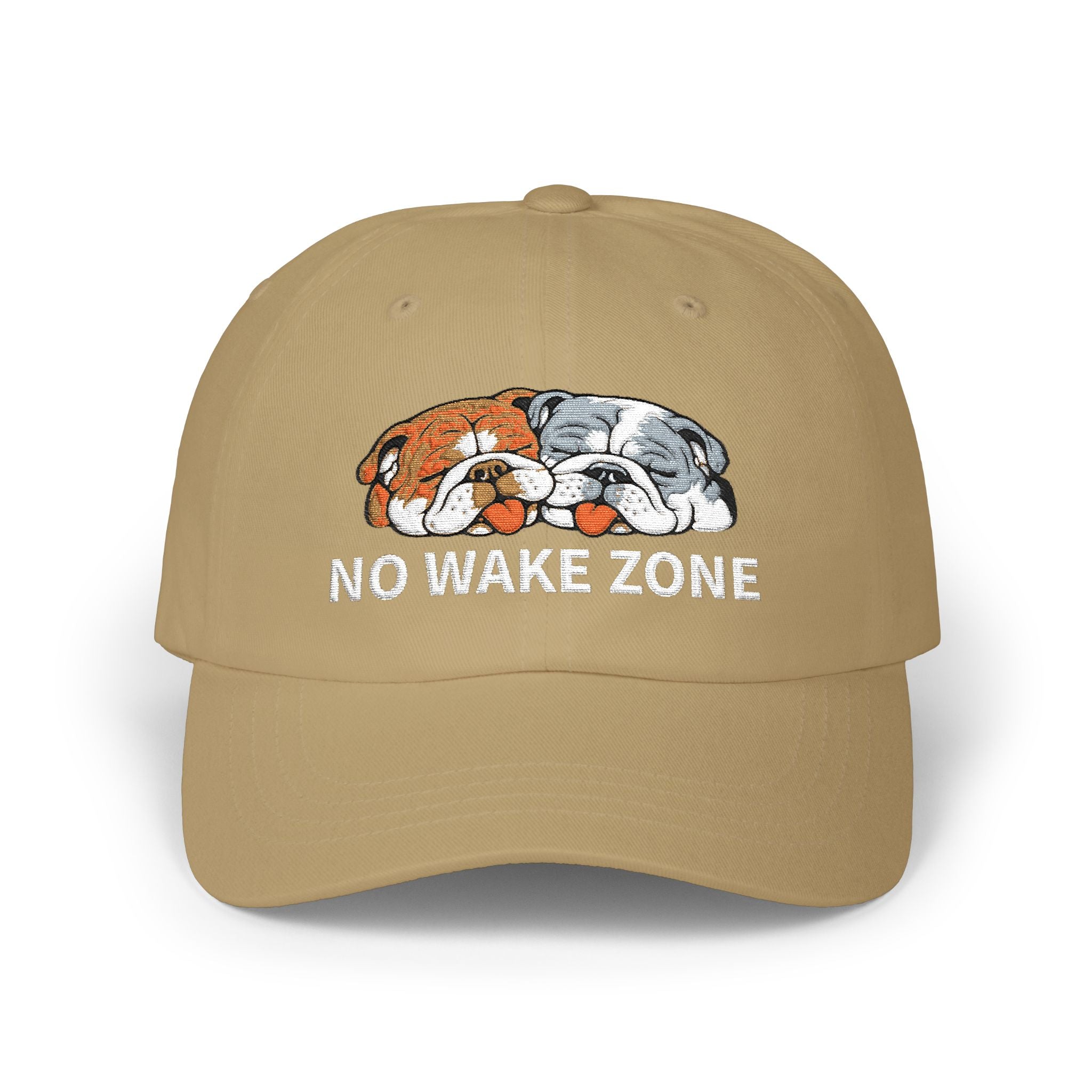 NO WAKE ZONE Embroidered Dad Cap