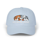 NO WAKE ZONE Embroidered Dad Cap