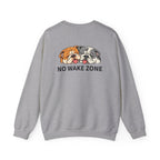 NO WAKE ZONE Crewneck